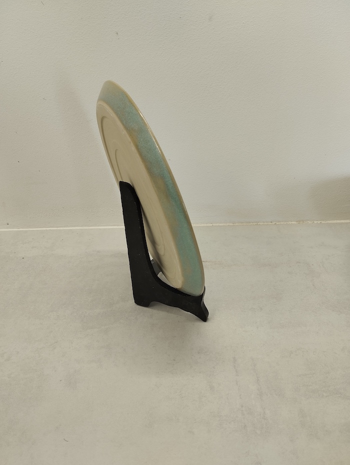 assiettes tournées dans mon atelier terre d'Aur en dordogne